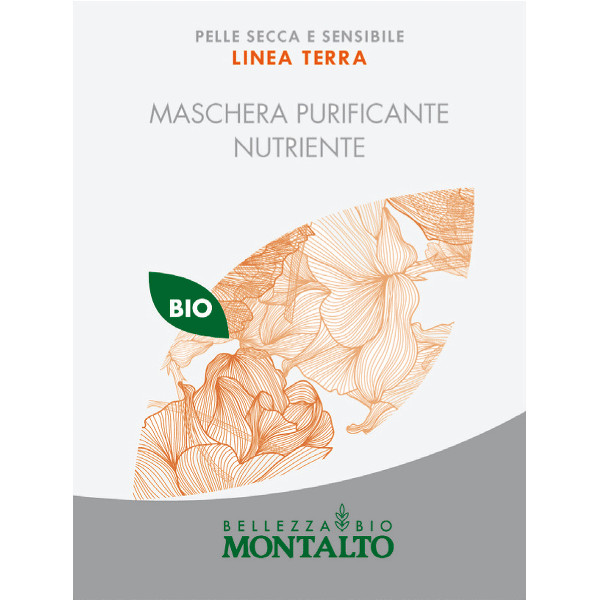 MONTALTO LINEA TERRA mascarilla purificante y nutritiva de caléndula